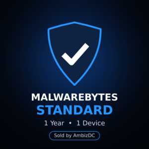 Malwarebytes Standard, 1 Year, 1 Device